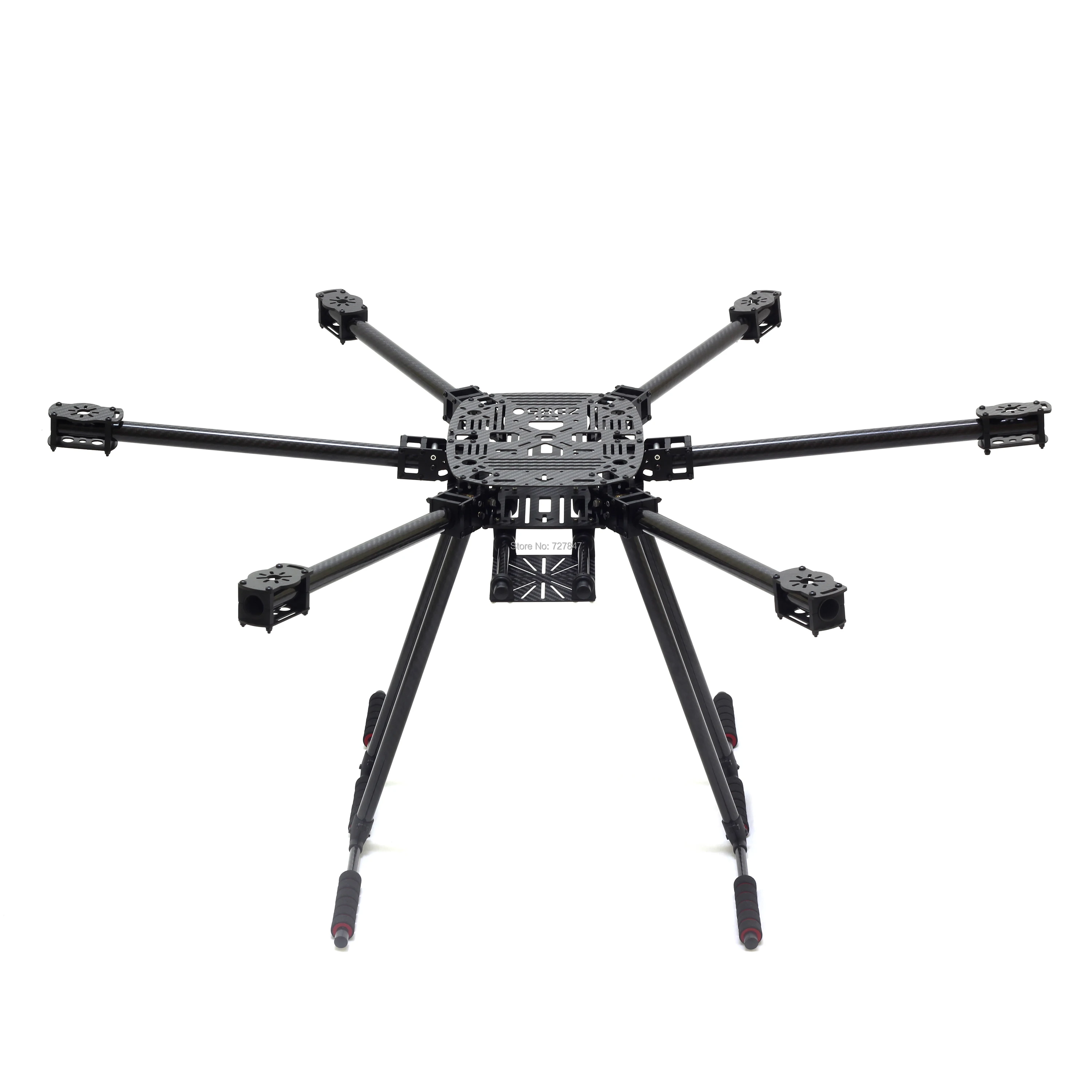 ZD850 полный углеродное волокно ZD 850 Hexa Rotor Frame складной кронштейн комплект рамы для