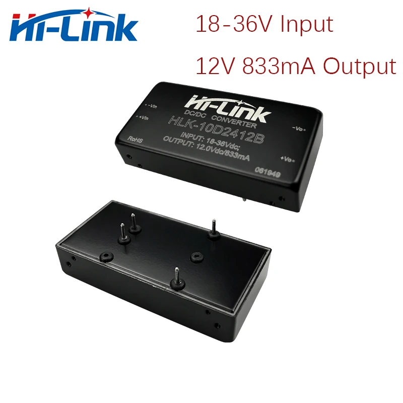 24V до 12V DC преобразователь источника питания модуль 18 36V входное напряжение 830mA