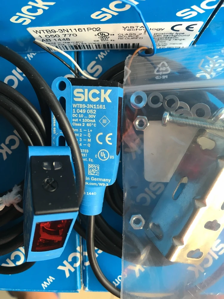 Бесплатная доставка WTB9-3N1161P02 WTB9-3N1161 Sick фотоэлектрический переключатель 100% новый
