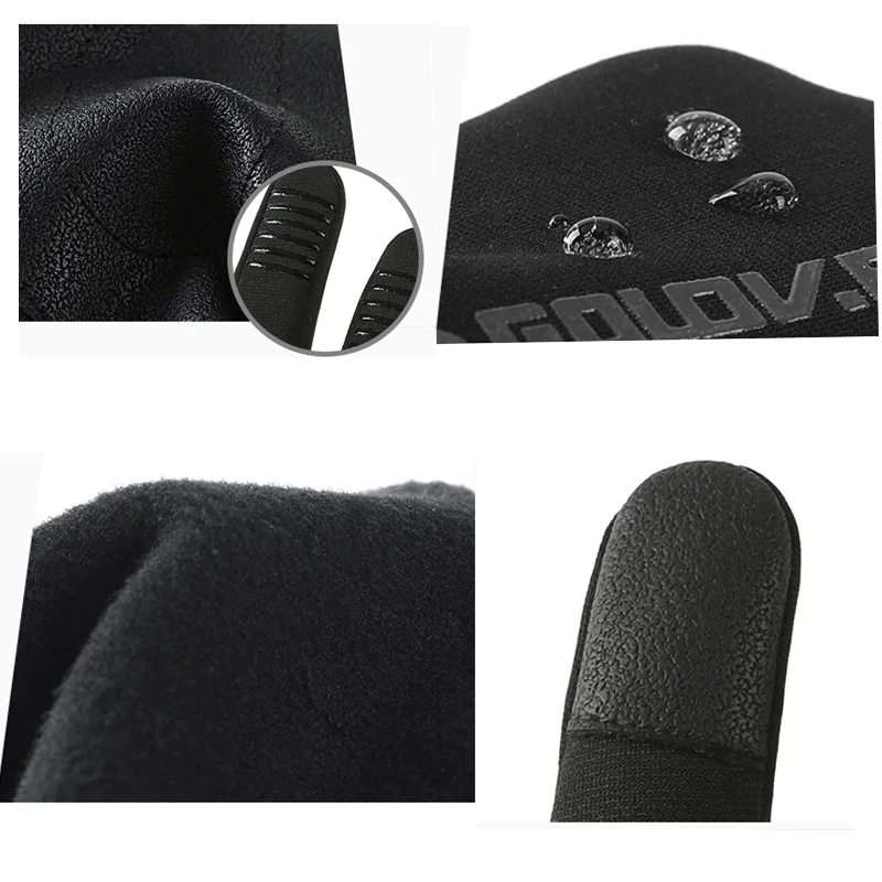 Новинка 2020 мужские кожаные перчатки унисекс теплые для вождения с толстой