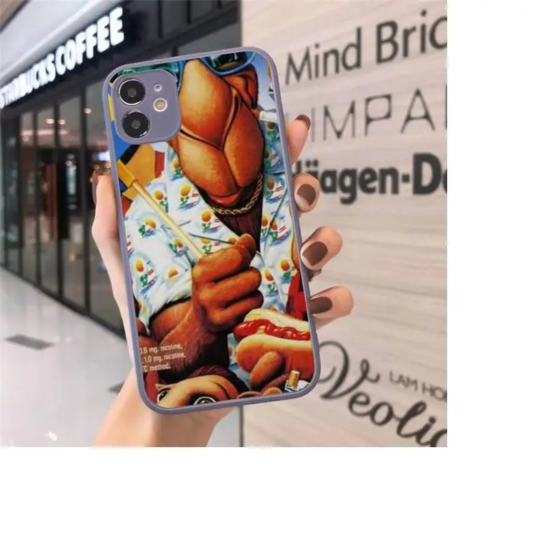 

Camel cigarette case Phone Cases Matte Transparent for iPhone 7 8 11 12 s mini pro X XS XR MAX Plus cover funda