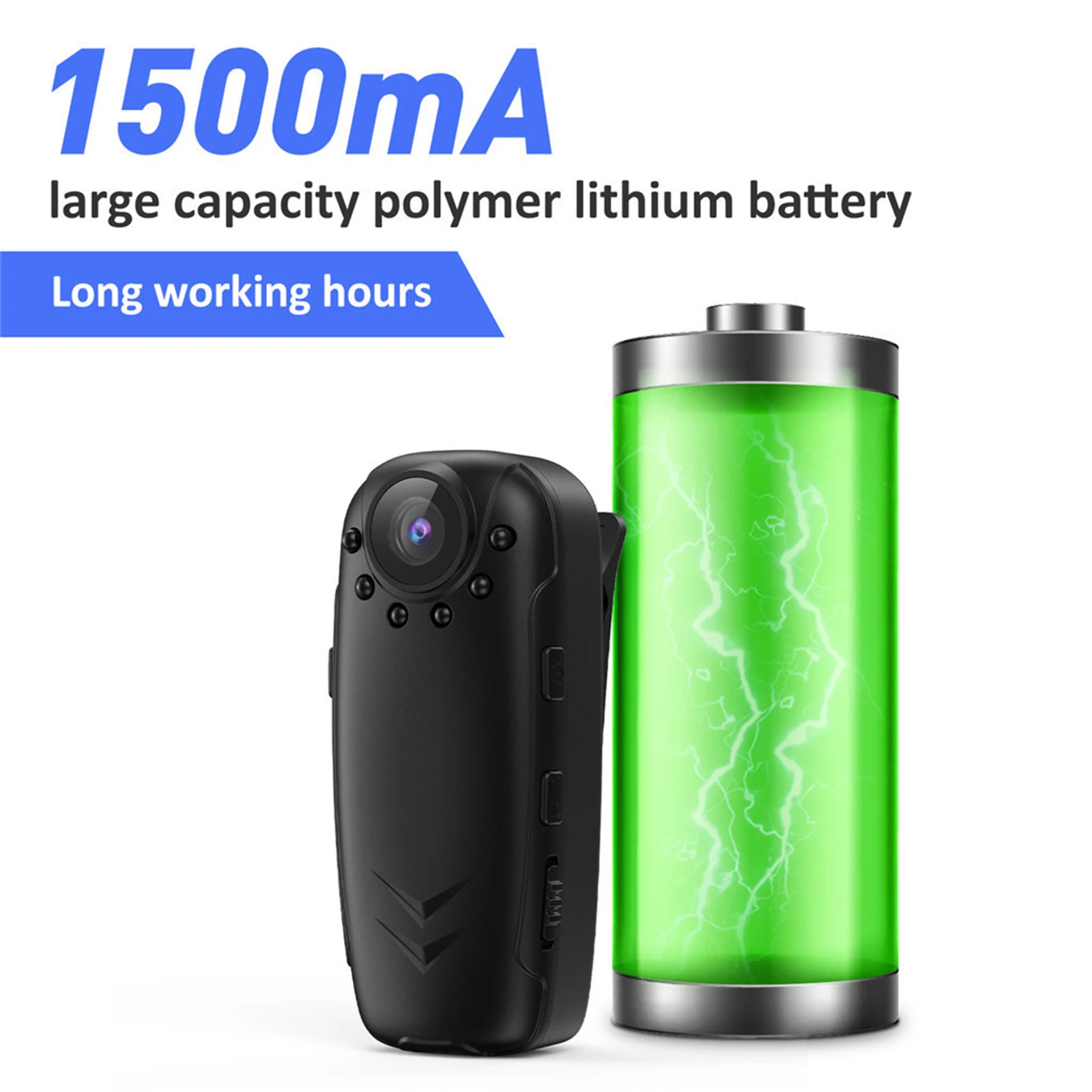

Mini Camera Cam DV Body Camera HD 1080P Camcorder for Home Car