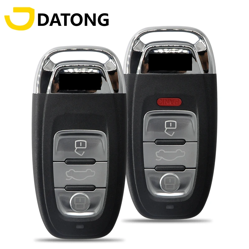 Datong World Car Remote Control Key Shell Case For Audi A4 A4L A5 A6 A6L Q5 S5 Replacement Keyless Promixity Card Housing Cover |