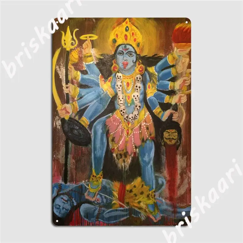 

Kali Metal Sign Club Bar Wall Mural Funny Plaques Tin Sign Posters