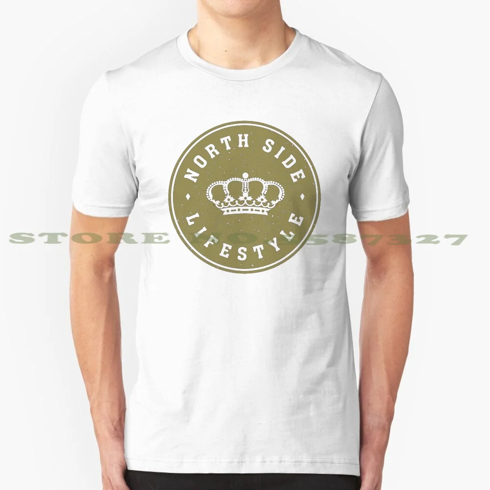 Nsl летняя забавная футболка с изображением королевской короны для мужчин и