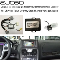 car rear reverse bakcup camera auto digital decoder box interface adapter for chrysler town country grand lancia voyager aspen