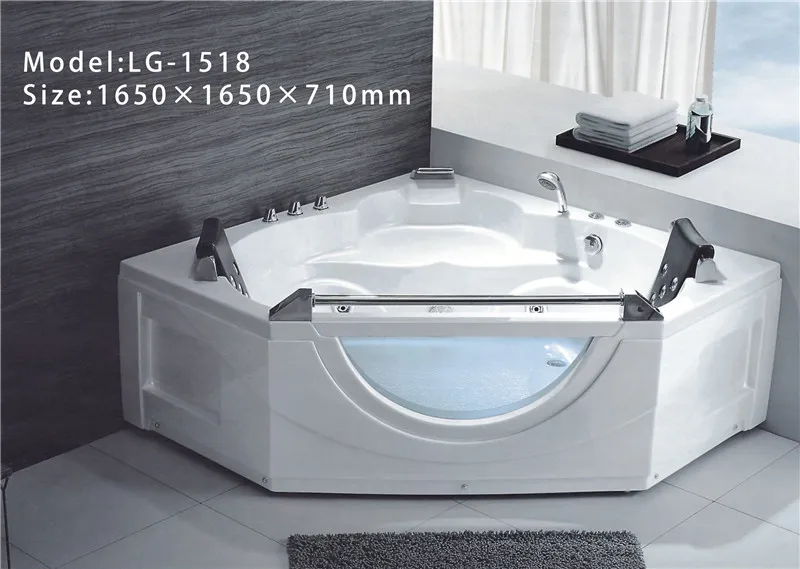 Угловая акриловая ванна для джакузи новый дизайн|bathtub whirlpool|bathtub portablebathtub acrylic |