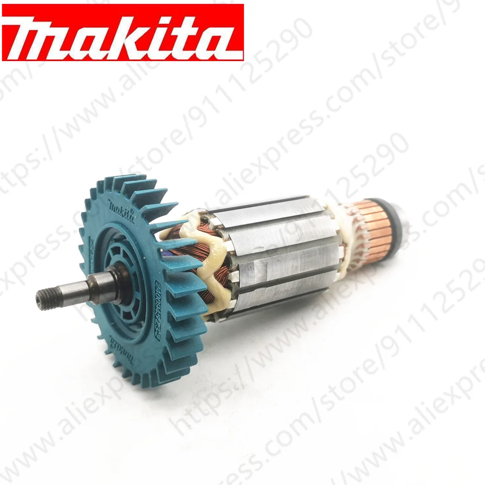 Якорный ротор для MAKITA GA5010 GA5020 GA5020Y GA6010 GA6020 GA6010Z GA5010Z 510110-0 электроинструмент