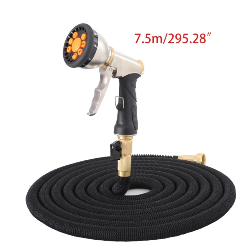 

Household Washing Multifunctional Telescopic High Pressure Car Wash Garden Hose Watering Set