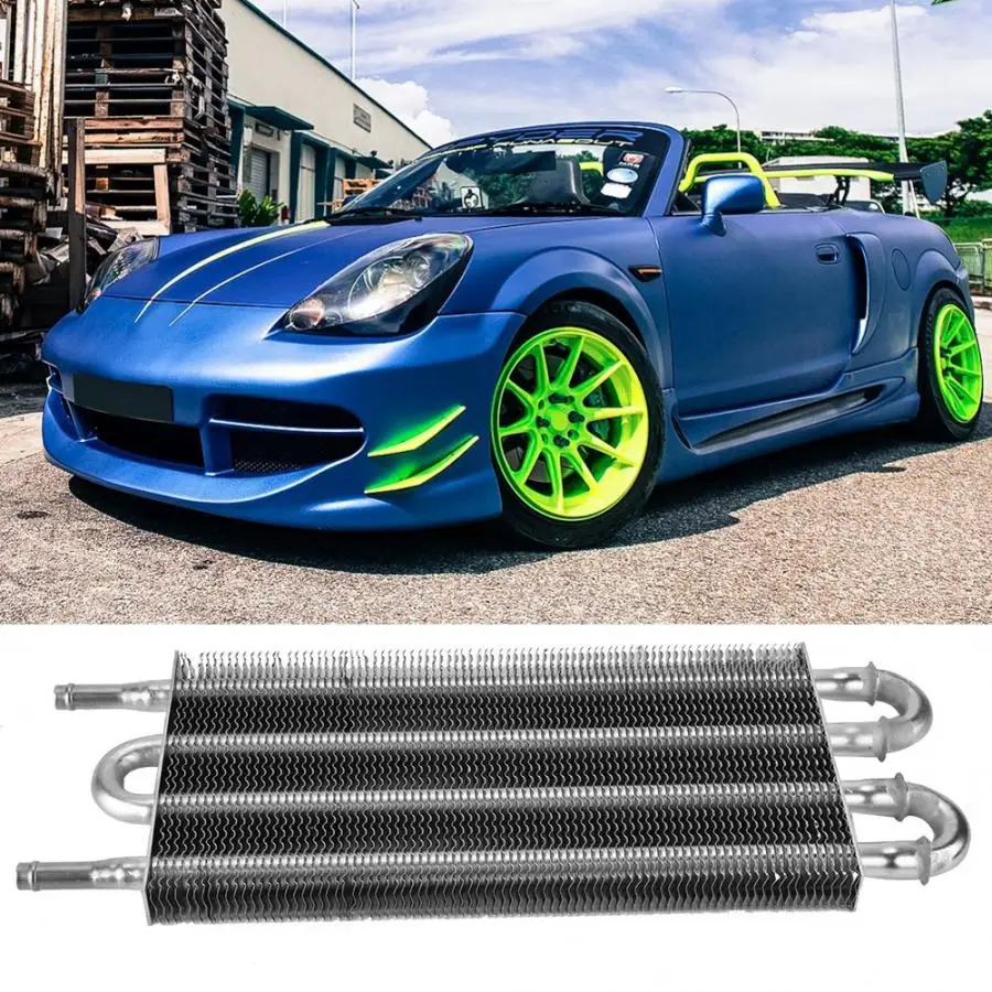 Алюминиевый радиатор автомобиля 4 ряда дистанционного передачи масляный