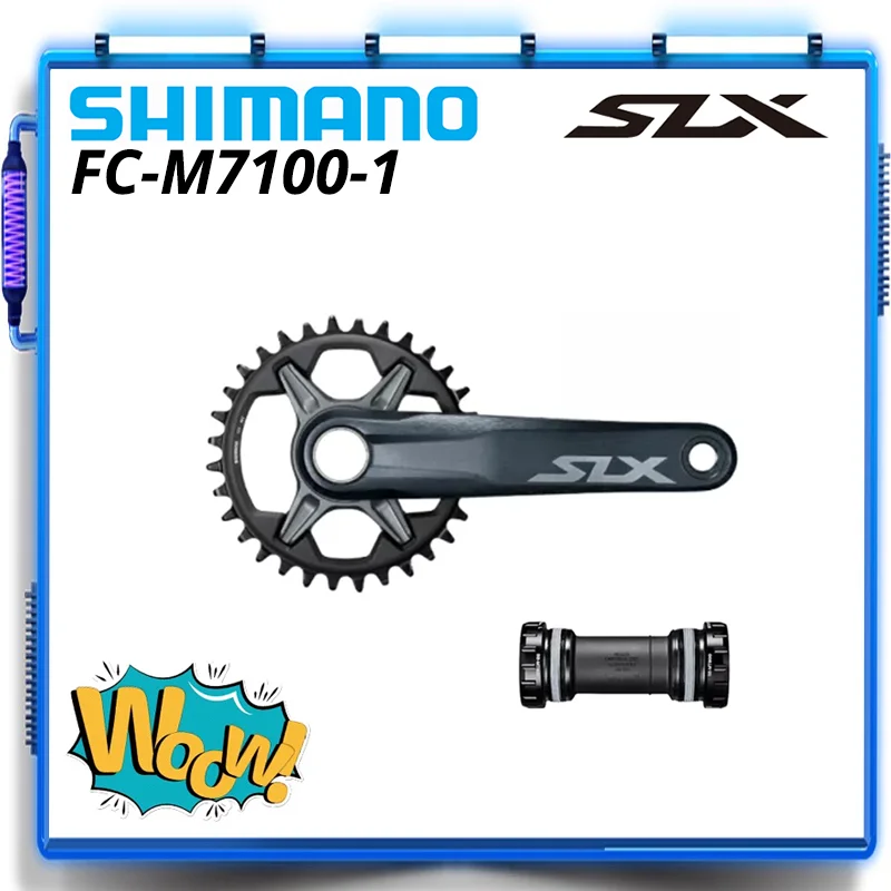 SHIMANO SLX FC M7100 кривошипная система 12S для горных велосипедов детская звезда 170 мм 34T