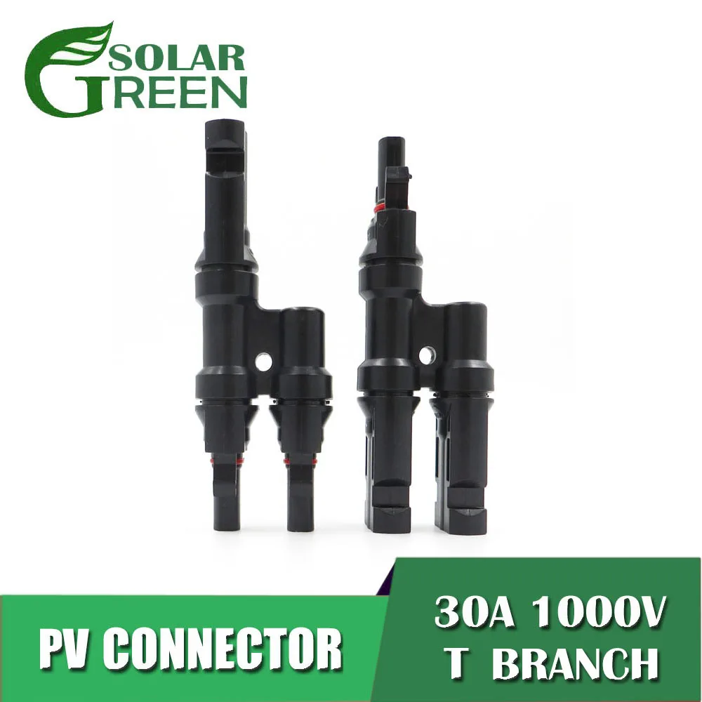 Параллельное подключение к панели солнечных батарей 1 10 50 100 пар разъем MC T 30 А 1000 В