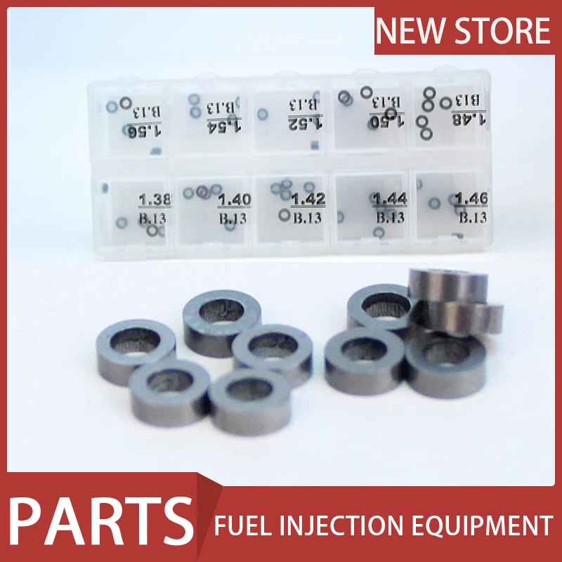 

B13 Common Rail Injector Shims Size 1.38mm-1.56mm Injector Nozzle Washers