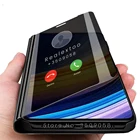 Умный чехол для poco-x3 pro, зеркальный Магнитный флип-чехол для xiaomi pocophon poco x3 nfc x 3 pro x3pro, чехол-книжка 6,67 дюйма