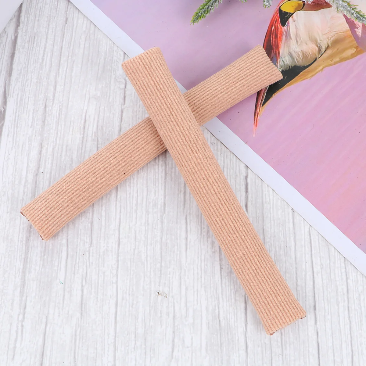 

2 шт., тканевые разделители для пальцев ног, 15 см