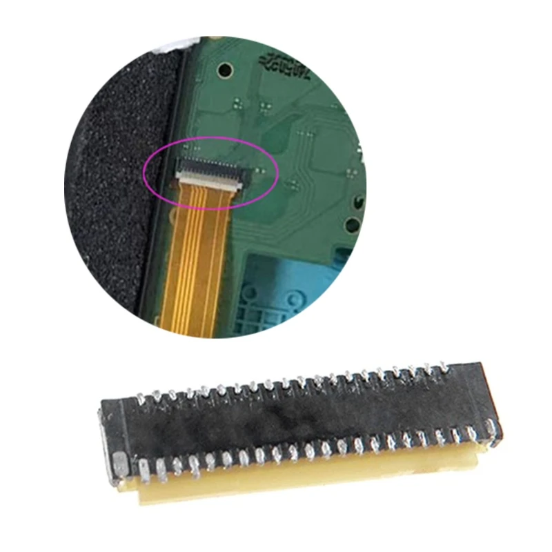 

5pcs L button Ribbon Power Circuit Flex Cable Motherboard Connector plug socket 29pins Compatible With Switch lite