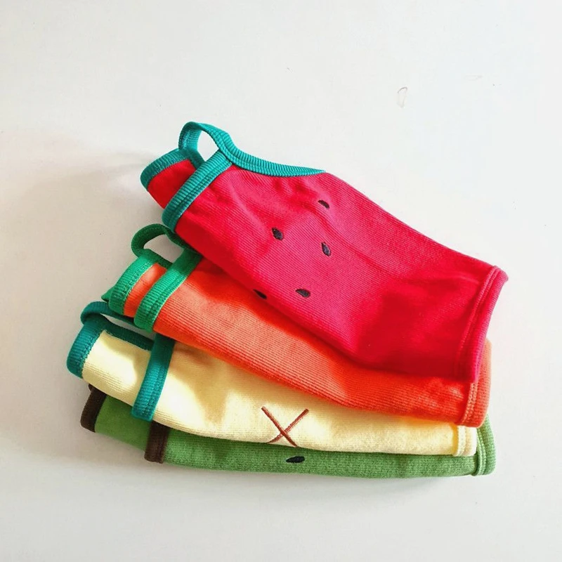 

Fruit suspenders dog vest pet teddy bear Xiong Bomei Schnauzer puppy puppies milk dogs cats small dog clothes