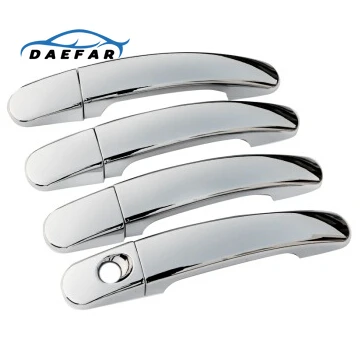 Хромированная крышка ручки двери Daefar из ABS для Ford Focus 2 3 4 автомобильное оформление