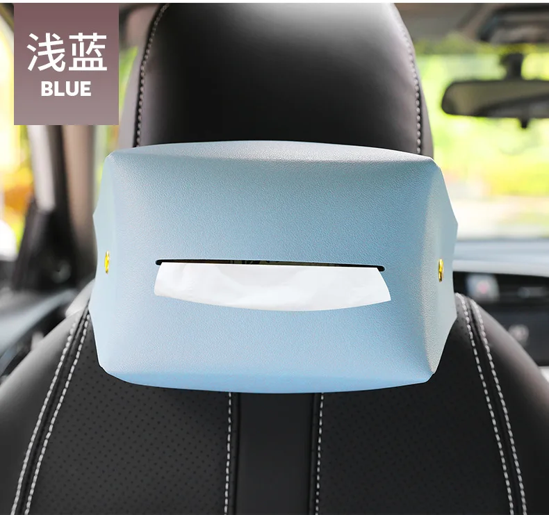 Новый кожаный ящик для салфеток в скандинавском стиле INS дома креативный