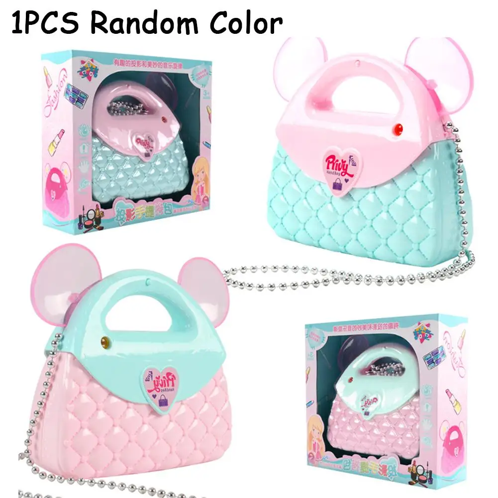 Детский набор игрушек для макияжа ролевые игры принцесса розовый макияж