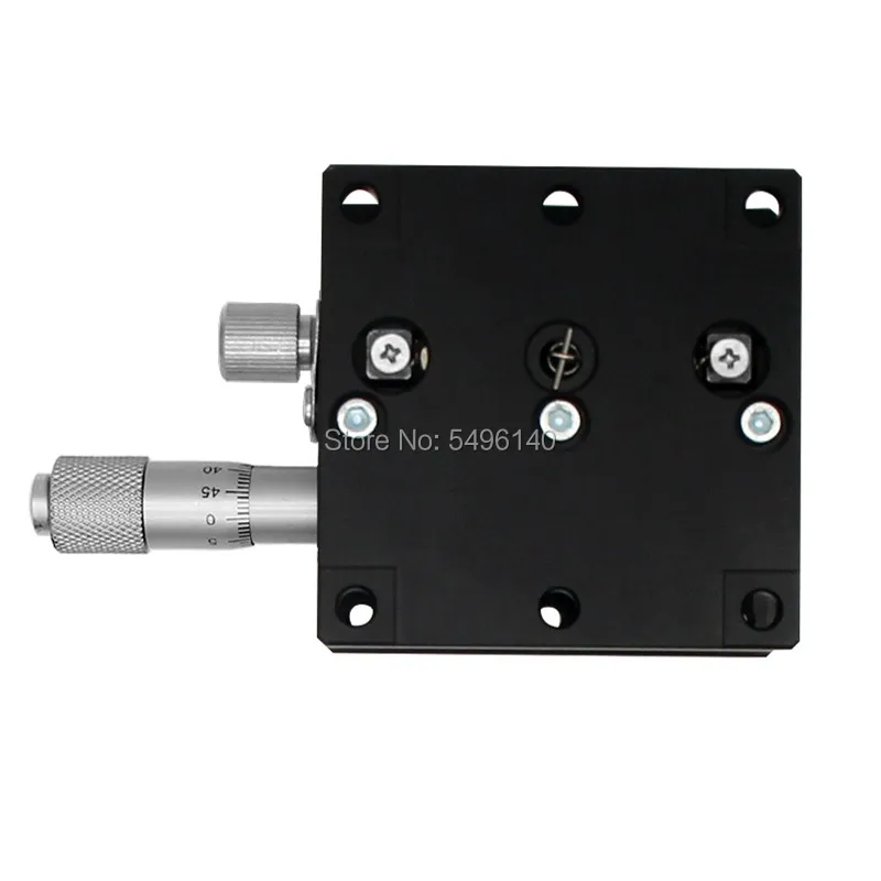 Z ось 60*60 мм Подъем перемещения сцены ручная точная настройка платформы двойная