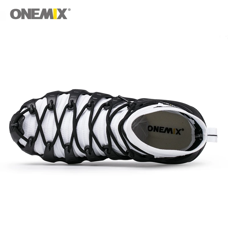 

ONEMIX New Women Roman shoes Outdoor Jogging Walking Sneakers Sock-like Environmentally 1 Shoes 3 Wearing Massage Sport Shoes