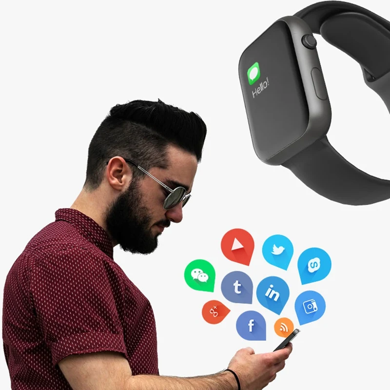 Новинка Bluetooth женские и мужские умные часы пульсометр кровяное давление