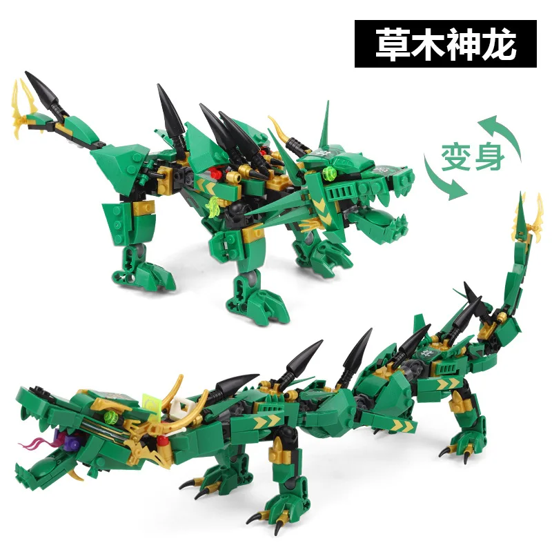 Совместимые с ninjago фигурки Дракон мех создатель дракон мини Кирпичи игрушки для