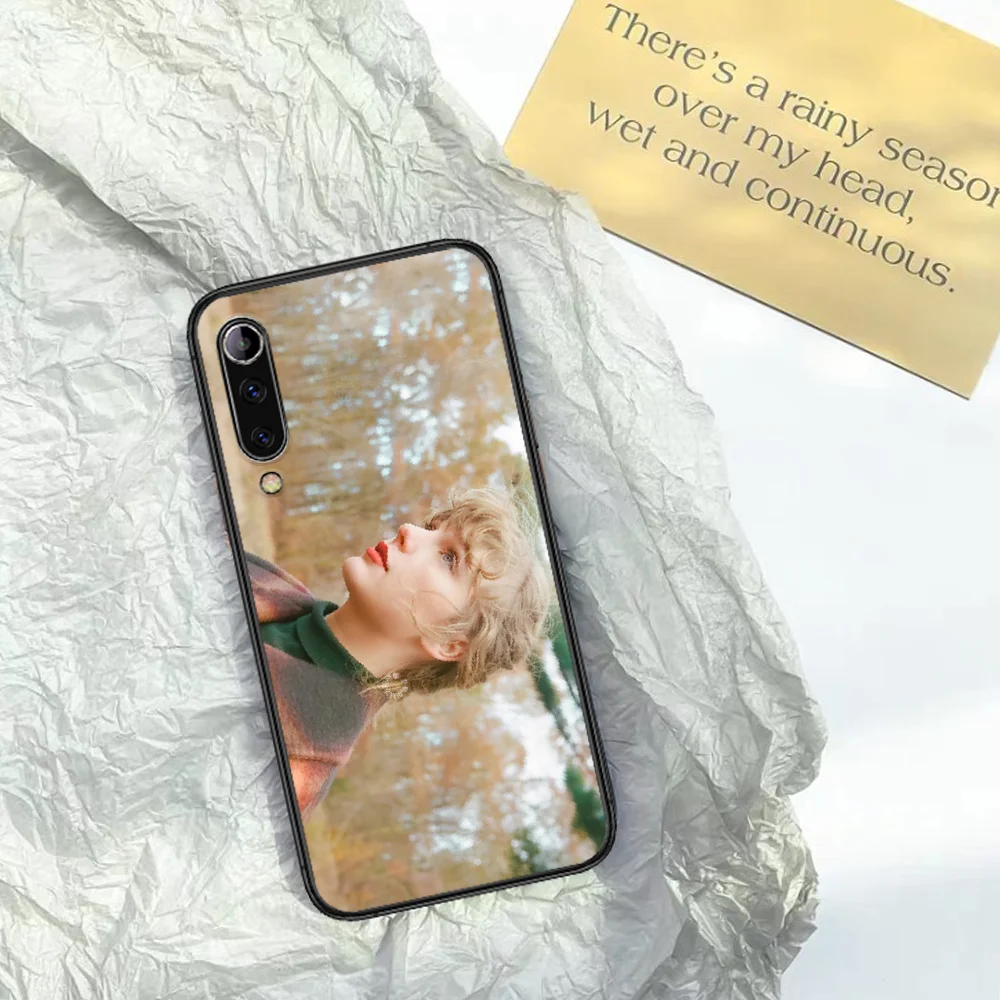 

Taylor Alison Swift Evermore Phone Case For XIAOMI MI Note 8 9 T 10 Pro Lite SE A2 A3 POCO X M MAX 2 3 black Waterproof Pretty