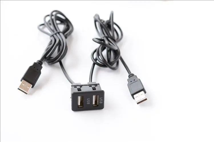 Универсальный удлинитель для зарядки автомобиля лодки мотоцикла с двумя