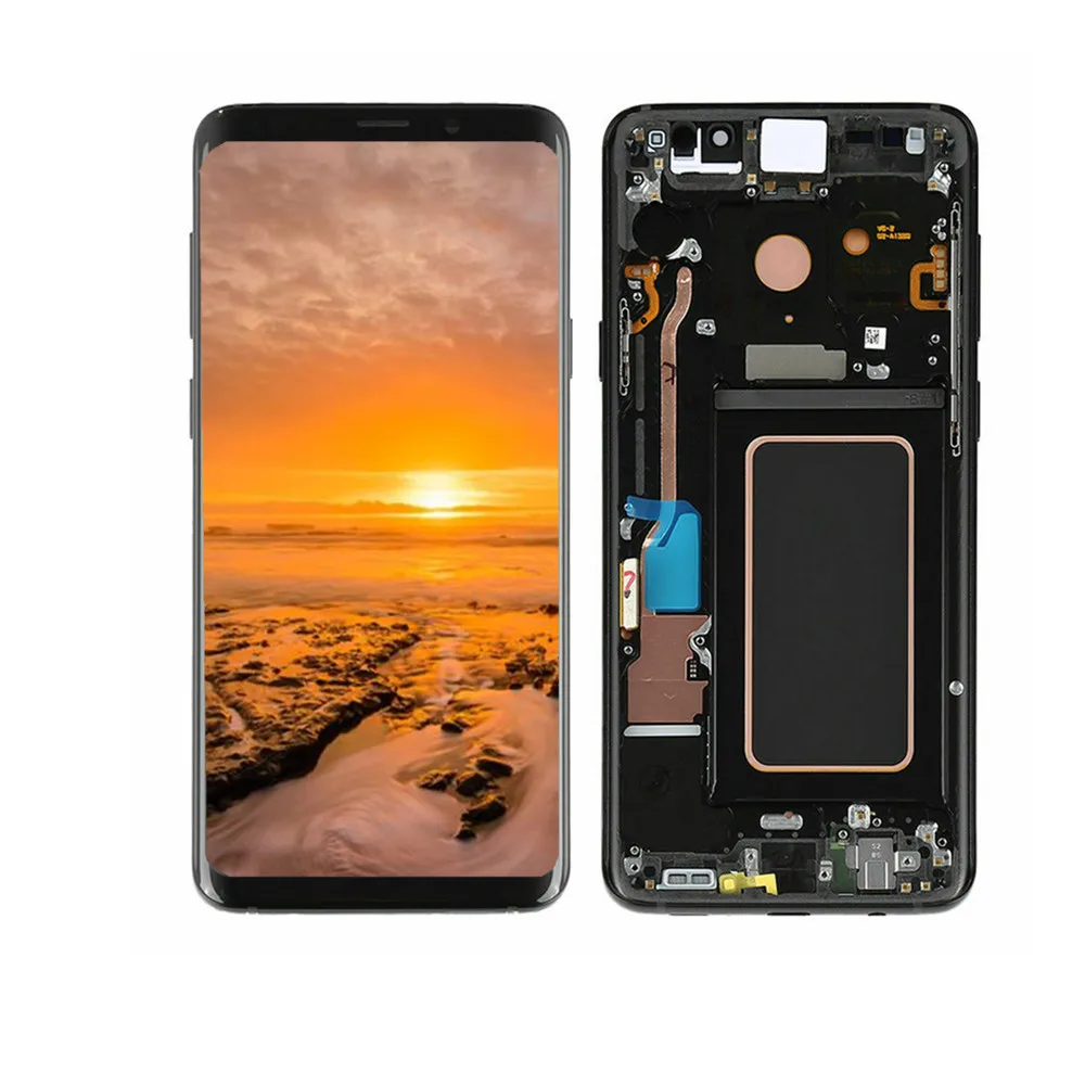

Original With Defect Black Spot lcd For Samsung Galaxy S9 G960 SM-G9600 G960F G960U LCD Display+Touch Screen Digitizer Assembly