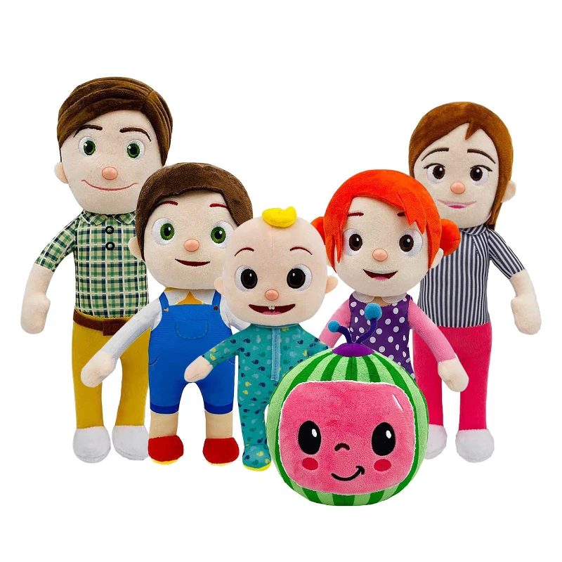 

Birthday Party Supply Cocomelon Plush JJ Toy with Music Sofa Decorative Accessories Plush Toys for Kids Gift Cartoon Home Decor