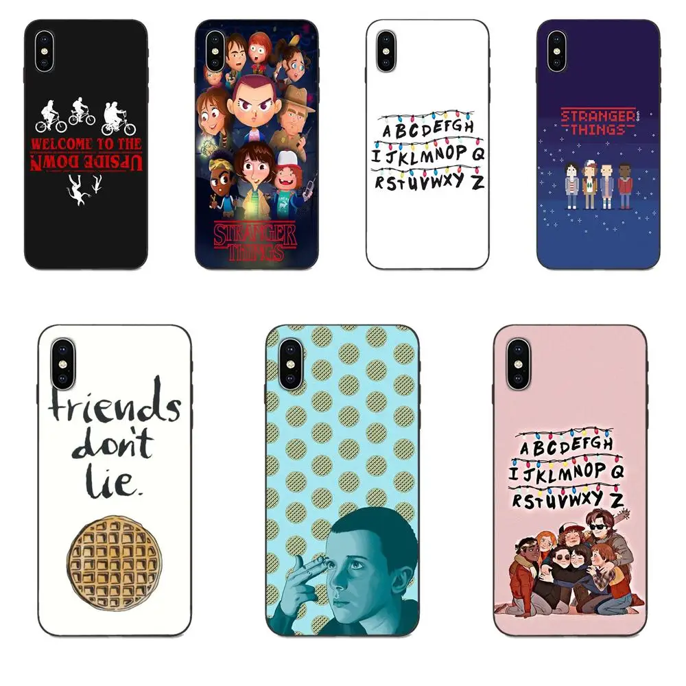 Мягкие топ продаж рождественские огни очень странные дела для Xiaomi Redmi Note 3 3S 4 4A 4X 5