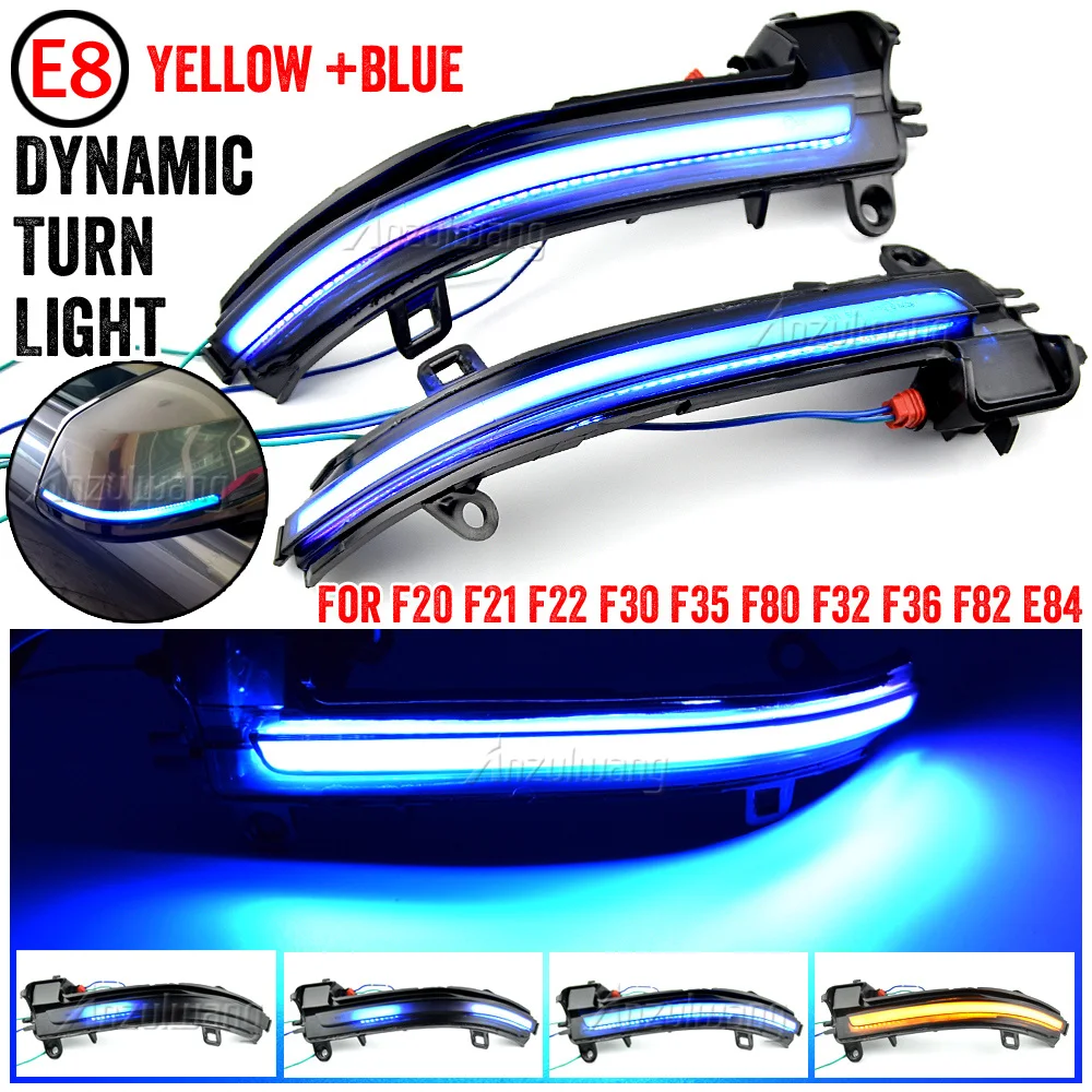 

Dynamic Blinker Turn Signal LED for BMW F20 F30 F31 F21 F22 F23 F32 F33 F34 X1 E84 F36 1 2 3 4 F87 M2 light
