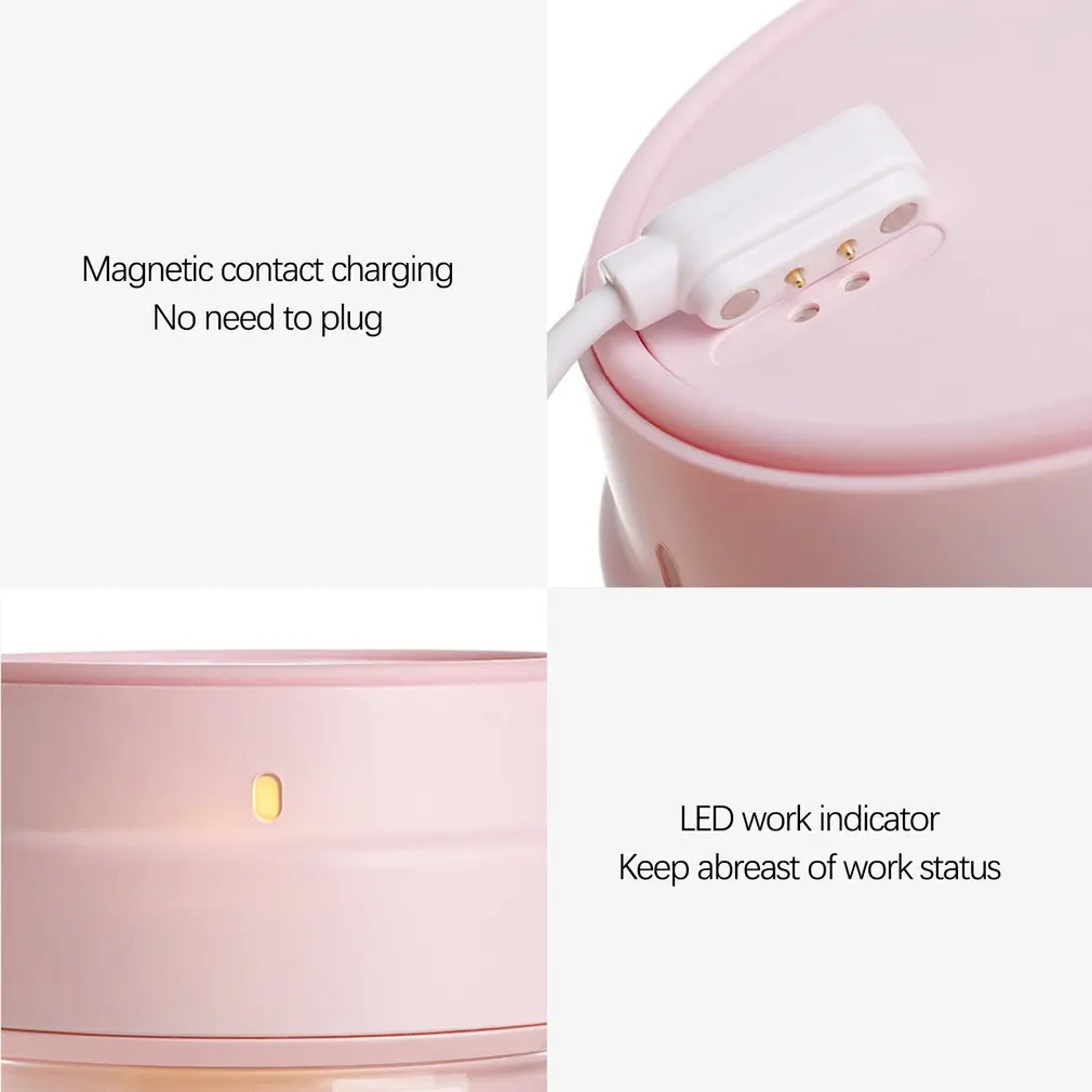 Xiaomi 17PIN Star Firut Cup портативная соковыжималка 400 мл фруктовая чашка Магнитная Зарядка 30 секунд быстрого сока подходит для фитнеса
