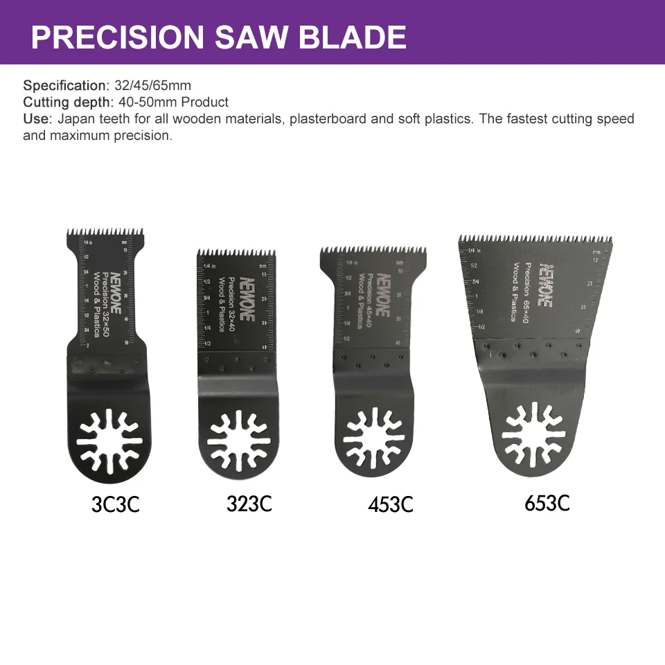 NEWONE многоосциллирующие лезвия пилы Combo HCS/Япония зуб/биметаллический