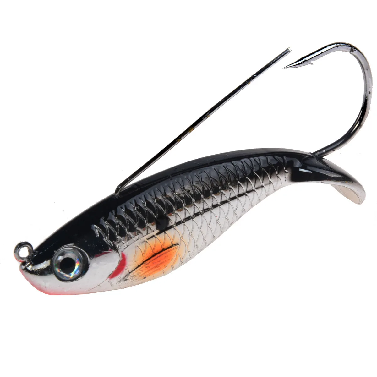 

1Pcs VIB Fishing Lure 8.5cm 21.2g Anti Grass Fishing Wobbler Isca Artificial Bait Hard Lures Laser Body Lifelike Fish Tackle