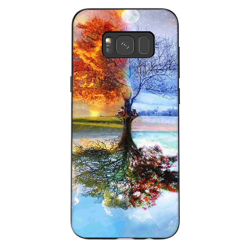 Сотовый Чехол для samsung A10 A10S A20 A20S A20E A30 A30S A40 A40S A50 A50S A60 A70 A70S крышка мультфильм