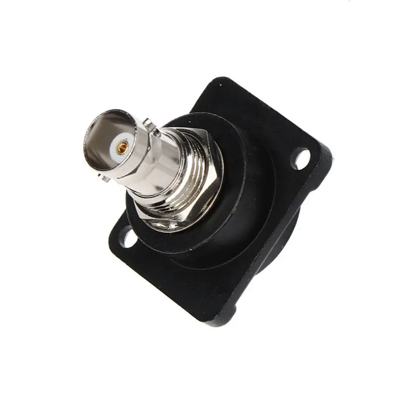 D-Тип Двойной BNC разъем шасси адаптер для монтажа на панель аудио мониторинг