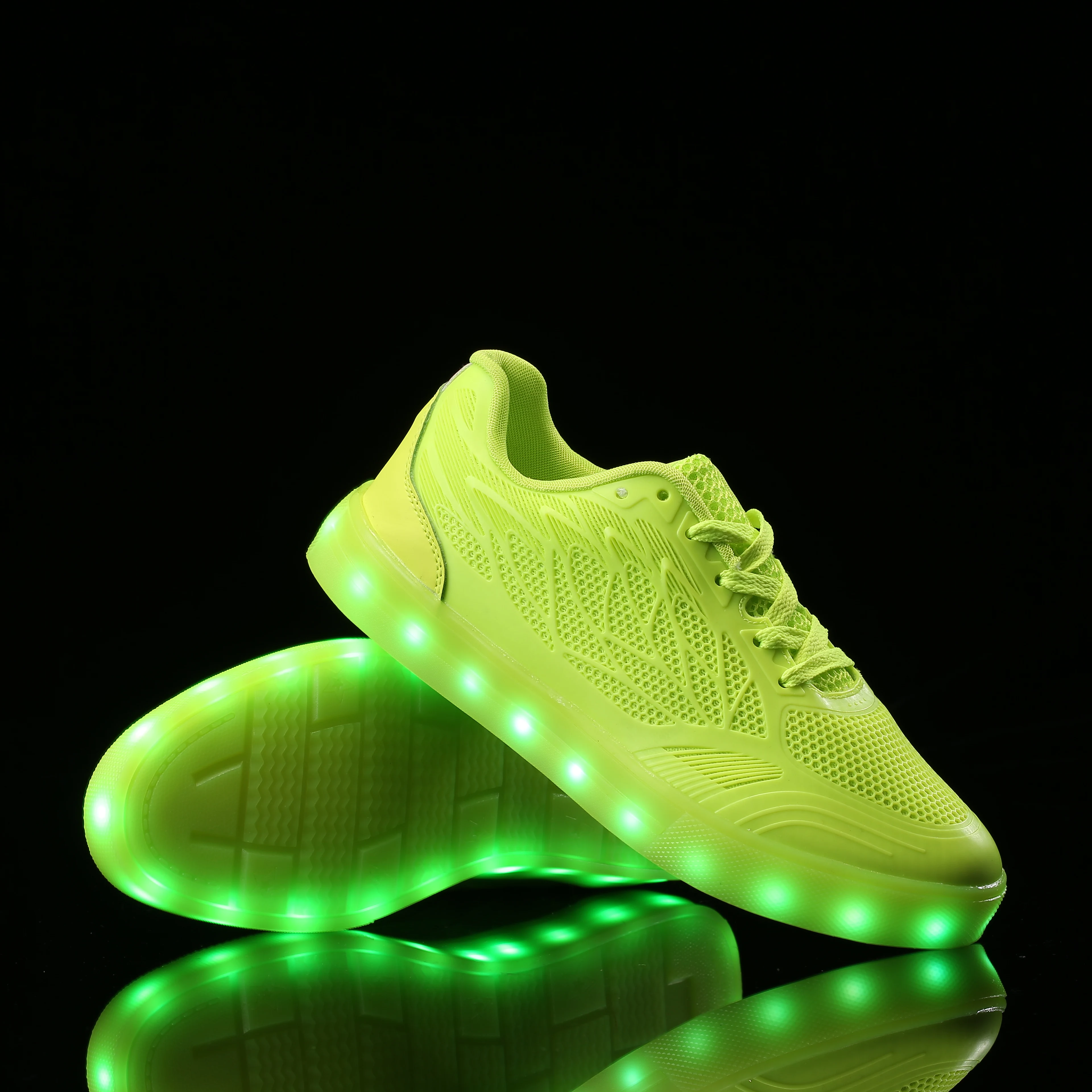 Remote Led light Up Shoes for Women Fashion USB Charger Sneakers led Girls Lady Glowing Outdoor Flash Casual Shoe | Обувь