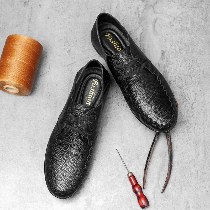 

Sneakers Men Casual Casual Shoes Mens Causal Leather For Men Slip On Hot Sale Zapatos De Hombre Men's Sneakers 2020 Man Shoe
