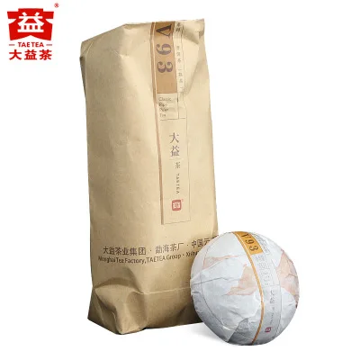 

2015 Yr Dayi V93 Shu Tuo China Cha Menghai Ripe Pu-erh 100% Quality Assurance 500g