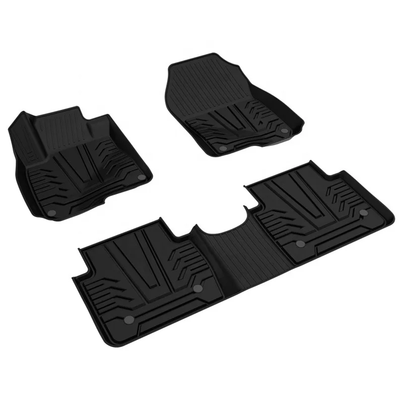 

Easy To Clean 5D Car Foot Mats Floor Pad Full Set Rubber TPE Car Carpets for TOYOTA LAND CRUISER with 5 Seats 2010-2020