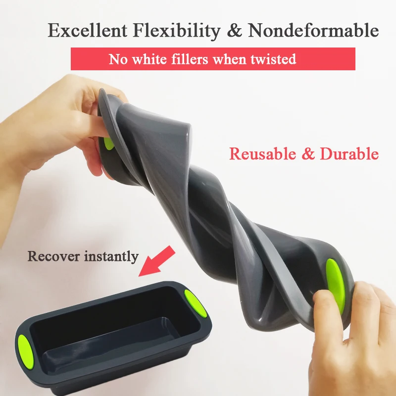 2 шт./компл. силиконовые выпечки хлеба торта прессформы тостов хлебная форма