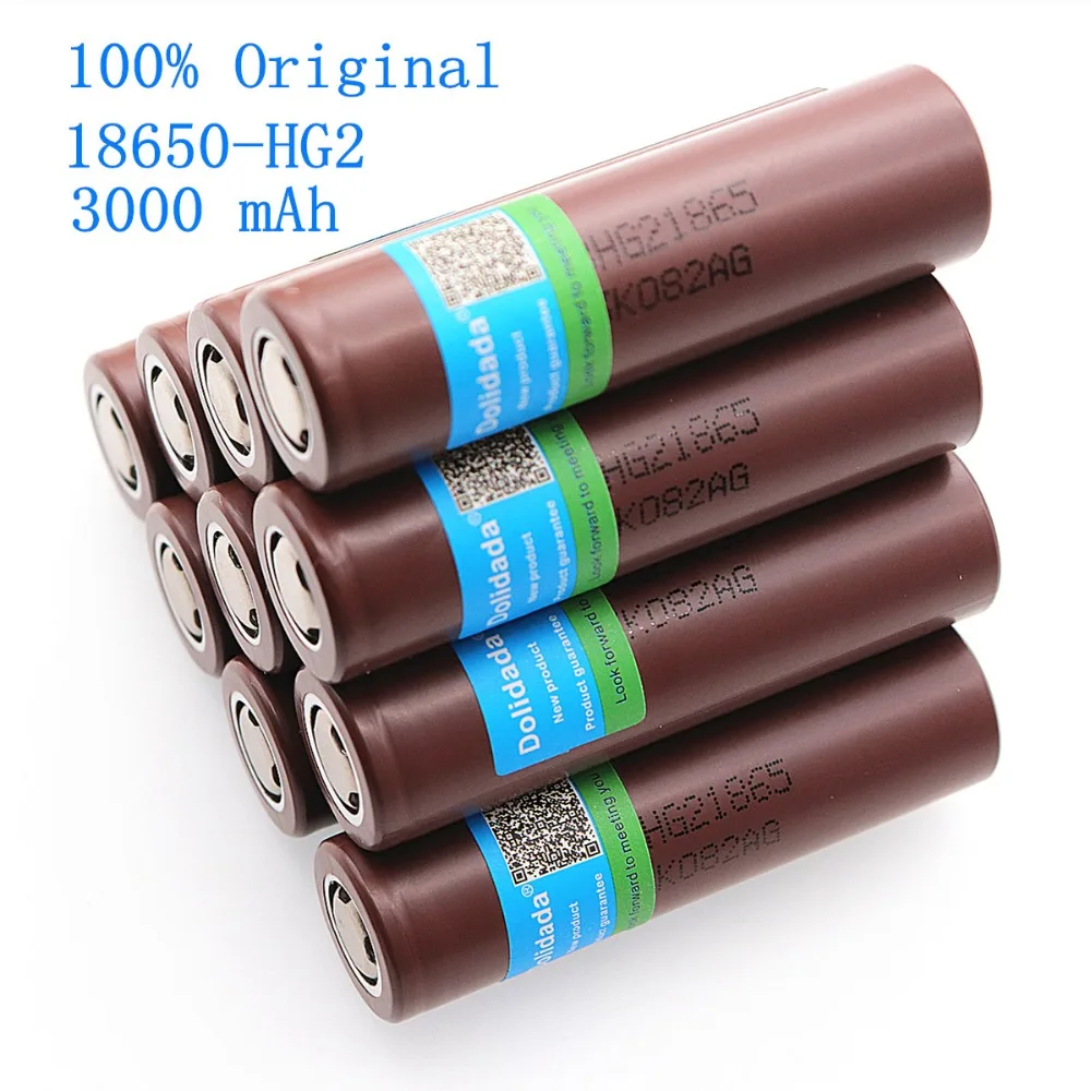 100% Новый оригинальный HG2 18650 3000 мАч аккумулятор 18650HG2 3 6 В предназначенный для hg2