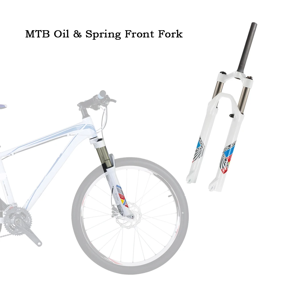 Велосипедная передняя вилка ульсветильник Передняя для горного велосипеда 26/27