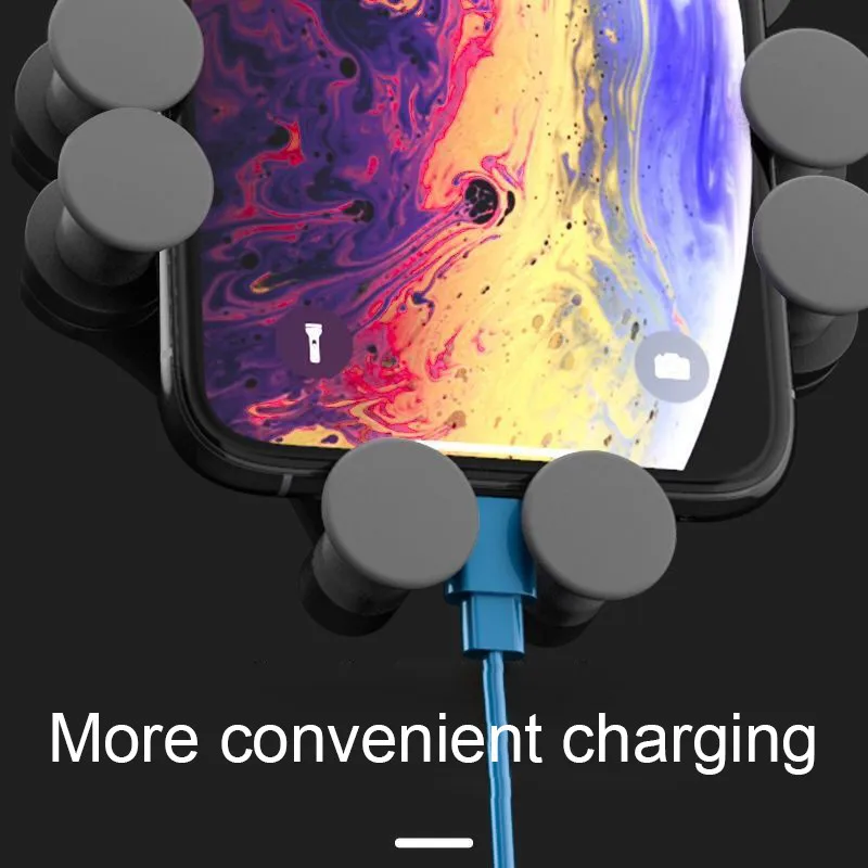 Гравитационный Автомобильный держатель для телефона в автомобиле крепление на