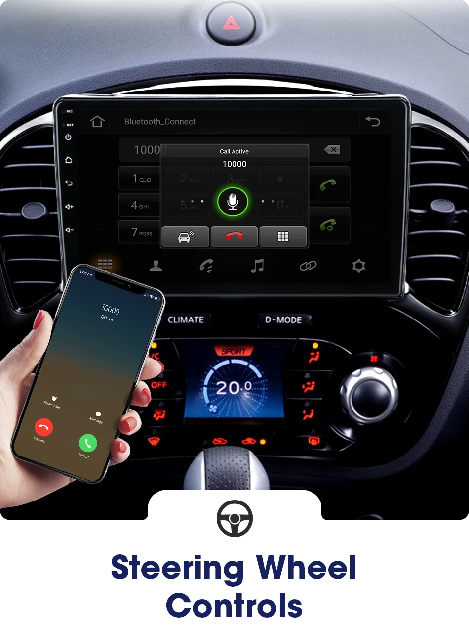 Android 8,1 2din " Автомобильный Радио Мультимедиа Видео плеер для Nissan Juke YF15 2010- gps Navi навигация gps 2 din головное устройство