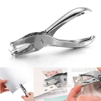 1pcs metal handle hole plier puncher circle card cut single hole cardmaking tool for jewelry making package accessories tools