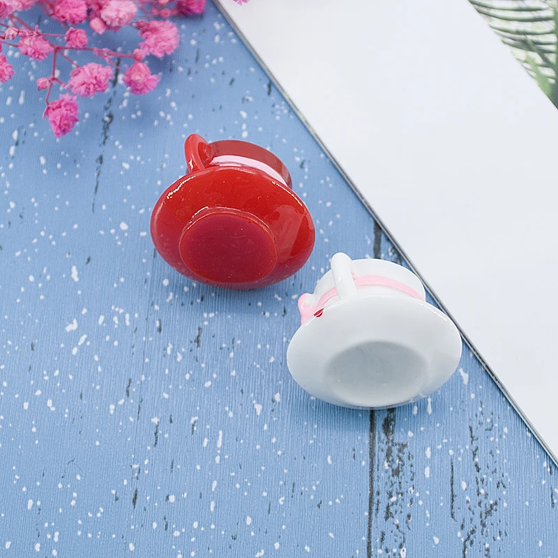 6 шт./лот Милая кофейная чашка сделай сам полимерные аксессуары для ювелирных